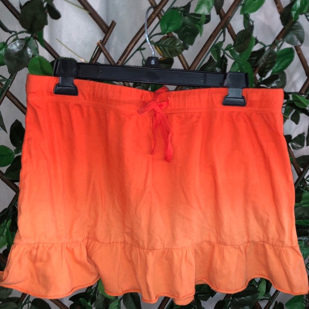 Orange Ombré Cotton Skirts